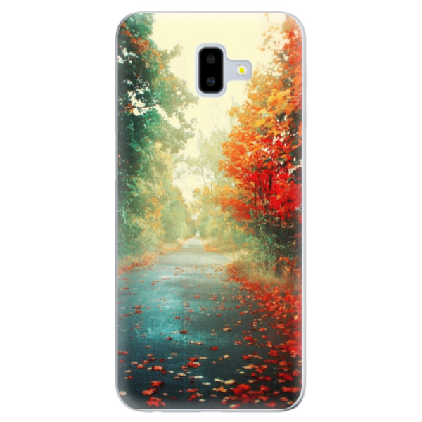 Odolné silikonové pouzdro iSaprio - Autumn 03 - Samsung Galaxy J6+