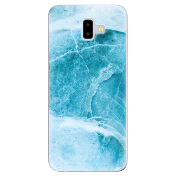 Odolné silikonové pouzdro iSaprio - Blue Marble - Samsung Galaxy J6+