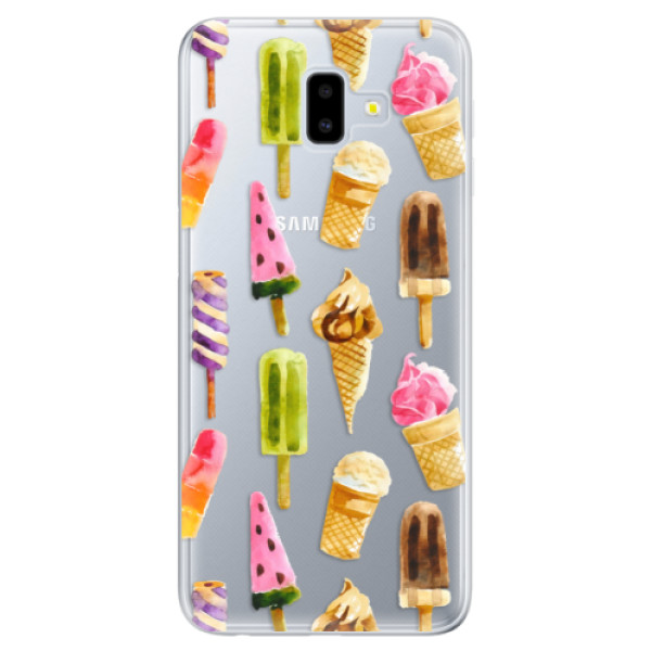 Odolné silikonové pouzdro iSaprio - Ice Cream - Samsung Galaxy J6+
