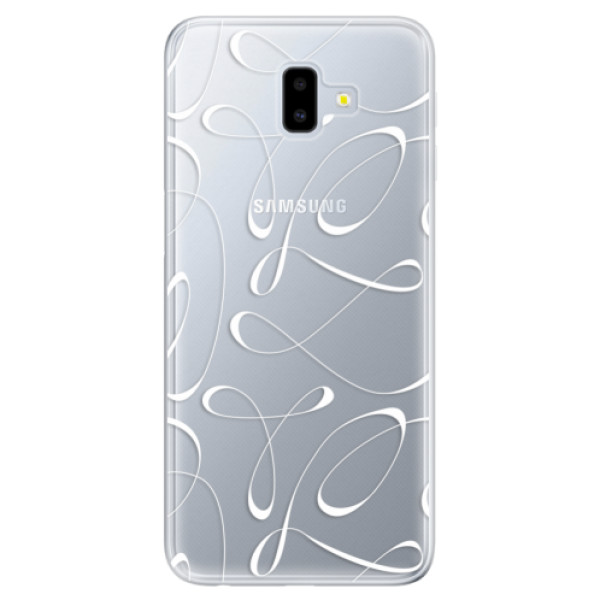 Odolné silikonové pouzdro iSaprio - Fancy - white - Samsung Galaxy J6+