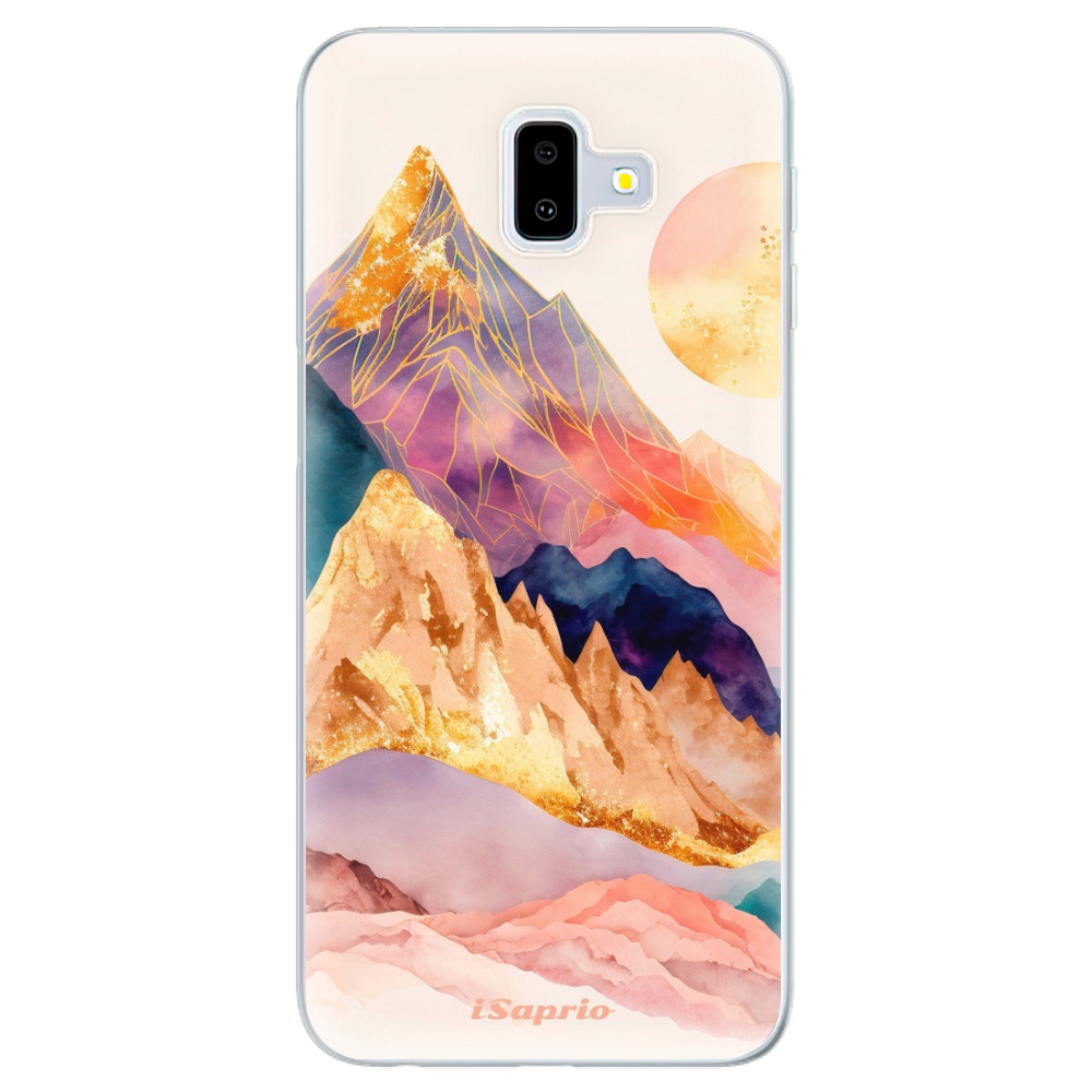 Odolné silikonové pouzdro iSaprio - Abstract Mountains - Samsung Galaxy J6+