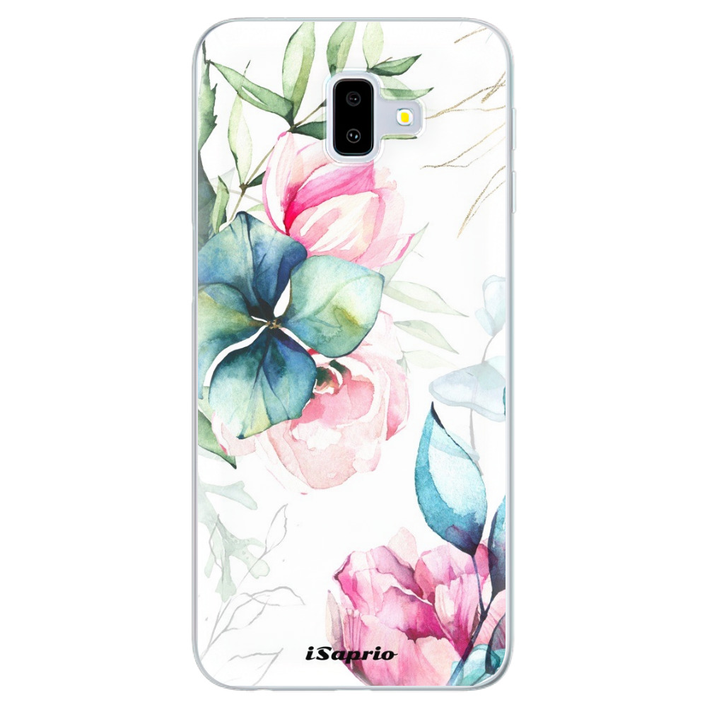 Odolné silikonové pouzdro iSaprio - Flower Art 01 - Samsung Galaxy J6+