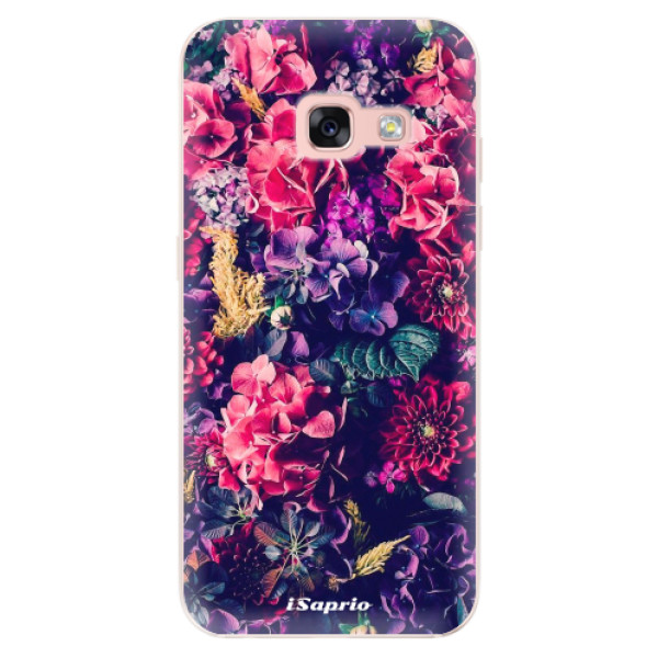 Silikonové odolné pouzdro iSaprio - Flowers 10 na mobil Samsung Galaxy A3 2017 (Silikonový kryt, obal, pouzdro iSaprio - Flowers 10 na mobilní telefon Samsung Galaxy A3 2017)