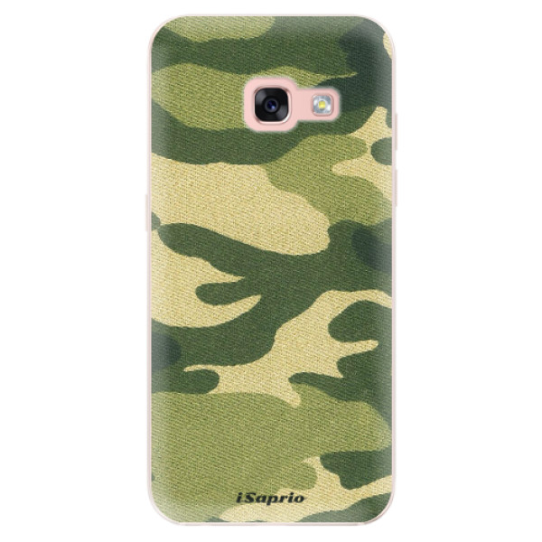 Odolné silikonové pouzdro iSaprio - Green Camuflage 01 - Samsung Galaxy A3 2017
