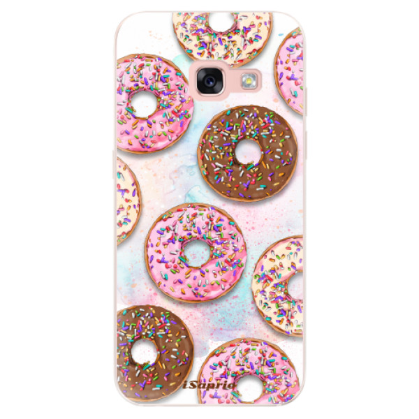 Silikonové odolné pouzdro iSaprio - Donuts 11 na mobil Samsung Galaxy A3 2017 (Silikonový kryt, obal, pouzdro iSaprio - Donuts 11 na mobilní telefon Samsung Galaxy A3 2017)
