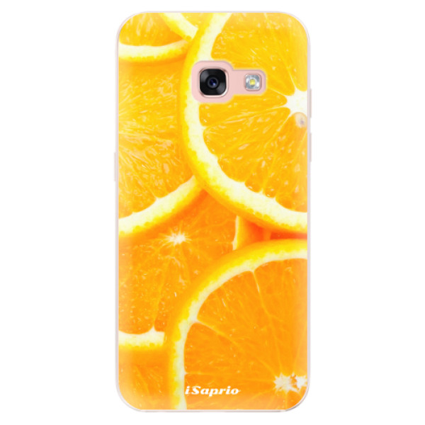 Odolné silikonové pouzdro iSaprio - Orange 10 - Samsung Galaxy A3 2017