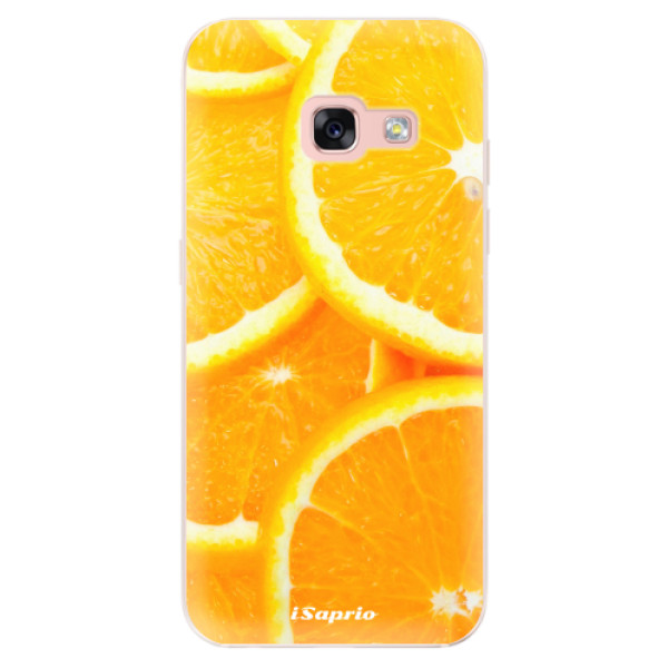 Odolné silikonové pouzdro iSaprio - Orange 10 - Samsung Galaxy A3 2017