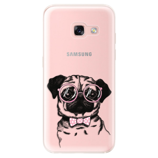 Odolné silikonové pouzdro iSaprio - The Pug - Samsung Galaxy A3 2017