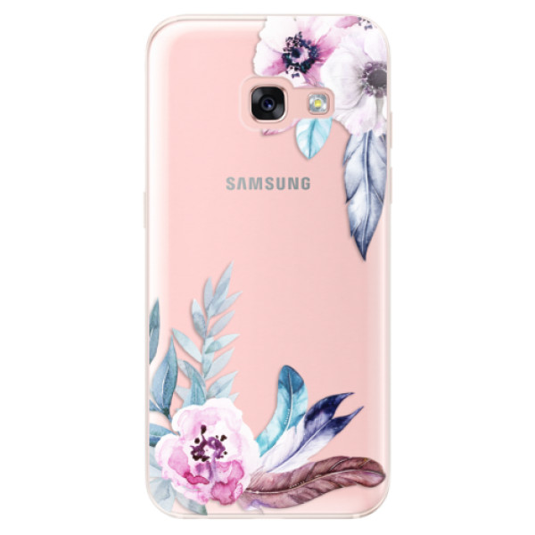 Odolné silikonové pouzdro iSaprio - Flower Pattern 04 - Samsung Galaxy A3 2017