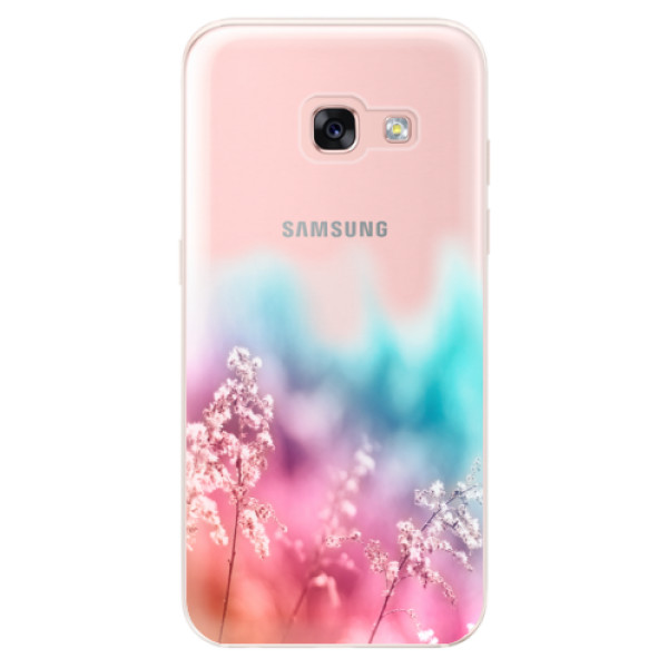 Silikonové odolné pouzdro iSaprio - Rainbow Grass na mobil Samsung Galaxy A3 2017 (Silikonový kryt, obal, pouzdro iSaprio - Rainbow Grass na mobilní telefon Samsung Galaxy A3 2017)