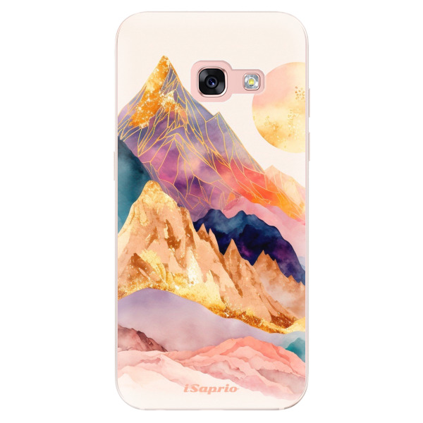 Odolné silikonové pouzdro iSaprio - Abstract Mountains - Samsung Galaxy A3 2017
