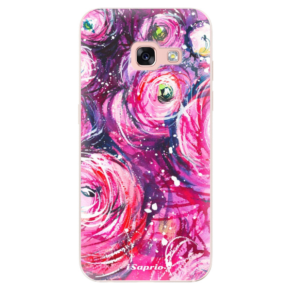 Odolné silikonové pouzdro iSaprio - Pink Bouquet - Samsung Galaxy A3 2017