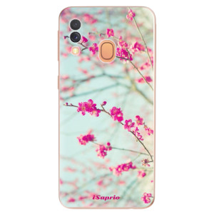 Silikonové pouzdro iSaprio - Samsung Galaxy A40 - Blossom 01