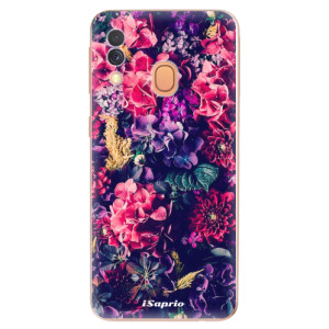 Silikonové pouzdro iSaprio - Samsung Galaxy A40 - Flowers 10