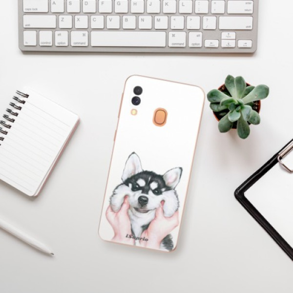 Silikonové pouzdro iSaprio - Samsung Galaxy A40 - Malamute 01