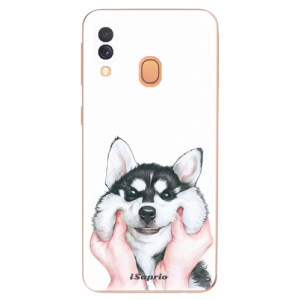 Silikonové pouzdro iSaprio - Samsung Galaxy A40 - Malamute 01