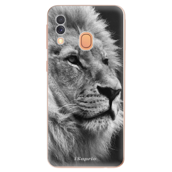 Odolné silikonové pouzdro iSaprio - Lion 10 - Samsung Galaxy A40