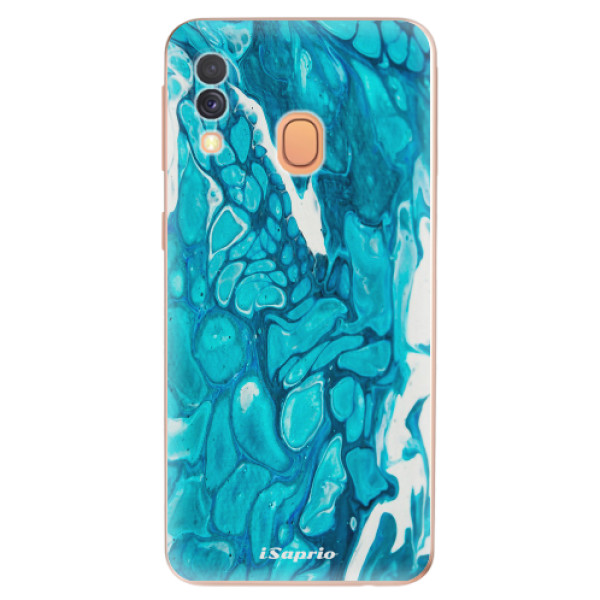 Odolné silikonové pouzdro iSaprio - BlueMarble 15 - Samsung Galaxy A40