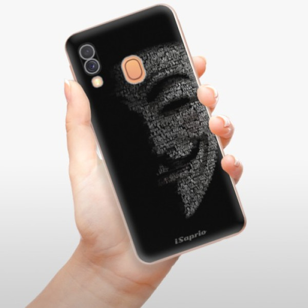 Silikonové pouzdro iSaprio - Samsung Galaxy A40 - Vendeta 10