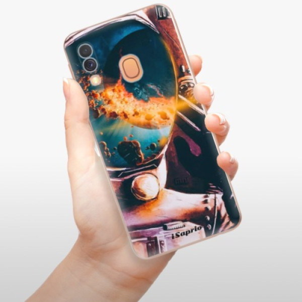 Silikonové pouzdro iSaprio - Samsung Galaxy A40 - Astronaut 01