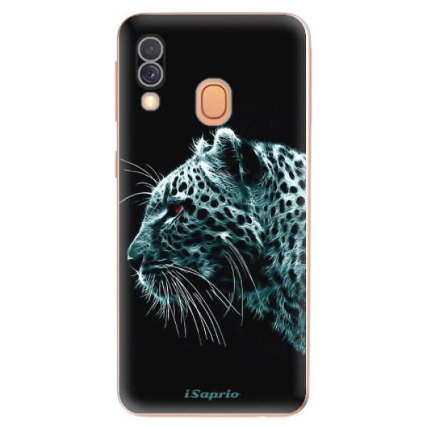 Odolné silikonové pouzdro iSaprio - Leopard 10 - Samsung Galaxy A40