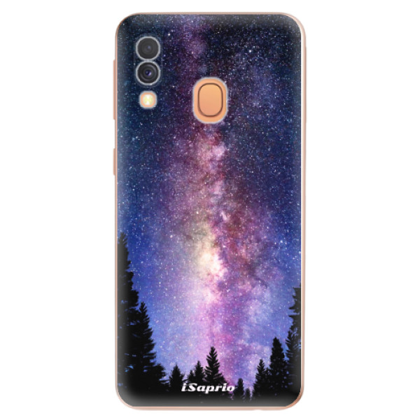 Silikonové odolné pouzdro iSaprio - Milky Way 11 na mobil Samsung Galaxy A40 (Silikonový kryt, obal, pouzdro iSaprio - Milky Way 11 na mobilní telefon Samsung Galaxy A40)
