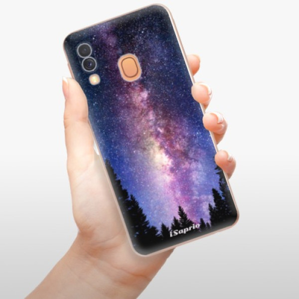 Silikonové pouzdro iSaprio - Samsung Galaxy A40 - Milky Way 11