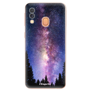 Silikonové pouzdro iSaprio - Samsung Galaxy A40 - Milky Way 11