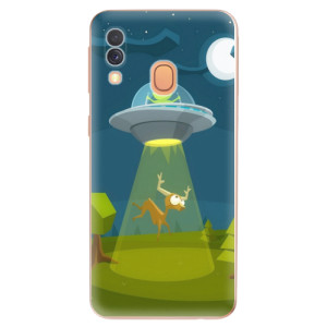 Silikonové pouzdro iSaprio - Samsung Galaxy A40 - Alien 01