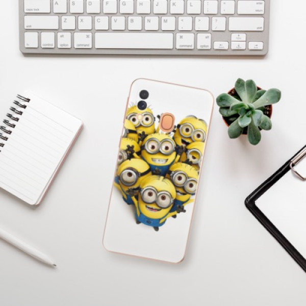Silikonové pouzdro iSaprio - Samsung Galaxy A40 - Mimons 01