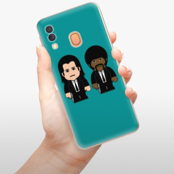 Silikonové pouzdro iSaprio - Samsung Galaxy A40 - Pulp Fiction