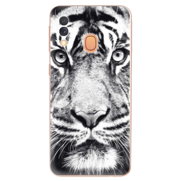 Silikonové odolné pouzdro iSaprio - Tiger Face na mobil Samsung Galaxy A40 (Silikonový kryt, obal, pouzdro iSaprio - Tiger Face na mobilní telefon Samsung Galaxy A40)
