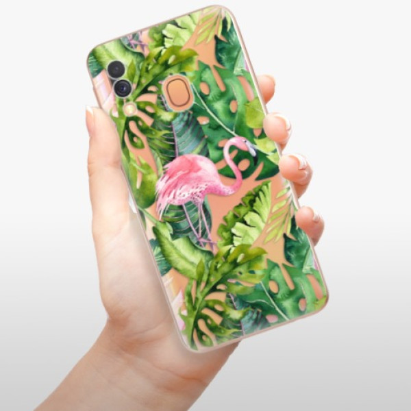 Silikonové pouzdro iSaprio - Samsung Galaxy A40 - Jungle 02