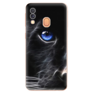 Silikonové pouzdro iSaprio - Samsung Galaxy A40 - Black Puma