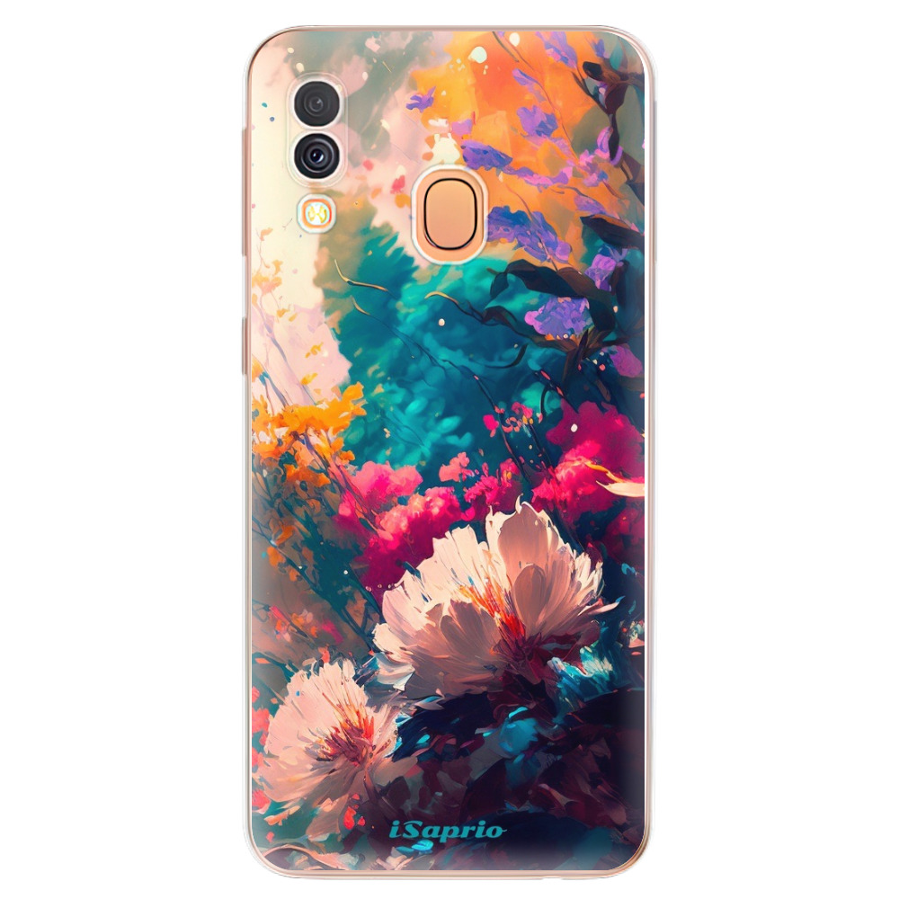 Odolné silikonové pouzdro iSaprio - Flower Design - Samsung Galaxy A40