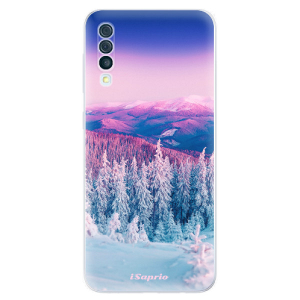 Silikonové odolné pouzdro iSaprio - Winter 01 na mobil Samsung Galaxy A50 (Silikonový kryt, obal, pouzdro iSaprio - Winter 01 na mobilní telefon Samsung Galaxy A50)