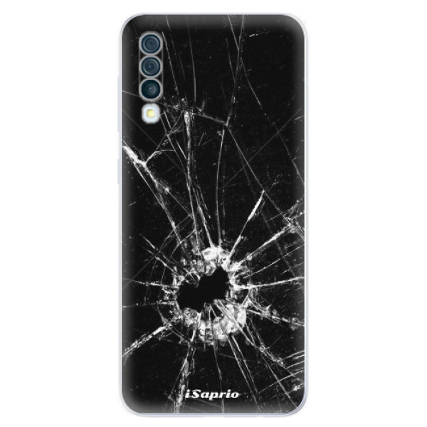 Silikonové odolné pouzdro iSaprio - Broken Glass 10 na mobil Samsung Galaxy A50 (Silikonový kryt, obal, pouzdro iSaprio - Broken Glass 10 na mobilní telefon Samsung Galaxy A50)