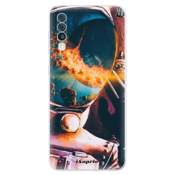 Silikonové odolné pouzdro iSaprio - Astronaut 01 na mobil Samsung Galaxy A50 (Silikonový kryt, obal, pouzdro iSaprio - Astronaut 01 na mobilní telefon Samsung Galaxy A50)