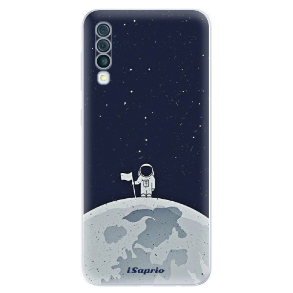 Silikonové odolné pouzdro iSaprio - On The Moon 10 na mobil Samsung Galaxy A50 (Silikonový kryt, obal, pouzdro iSaprio - On The Moon 10 na mobilní telefon Samsung Galaxy A50)