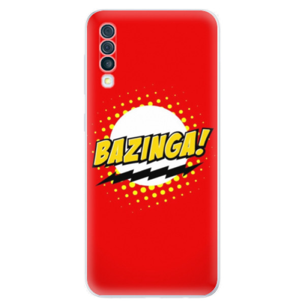 Silikonové odolné pouzdro iSaprio - Bazinga 01 na mobil Samsung Galaxy A50 (Silikonový kryt, obal, pouzdro iSaprio - Bazinga 01 na mobilní telefon Samsung Galaxy A50)