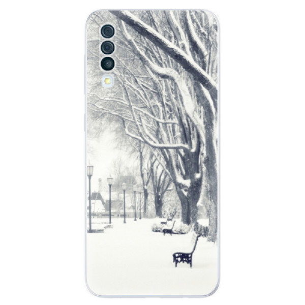 Odolné silikonové pouzdro iSaprio - Snow Park - Samsung Galaxy A50