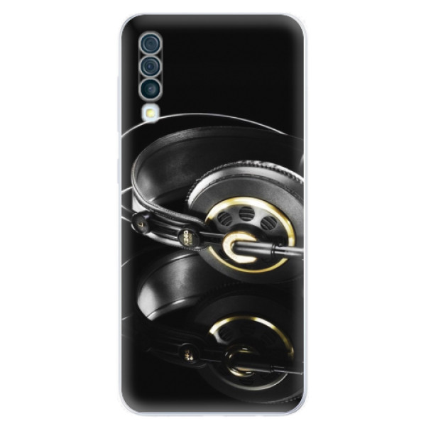 Odolné silikonové pouzdro iSaprio - Headphones 02 - Samsung Galaxy A50