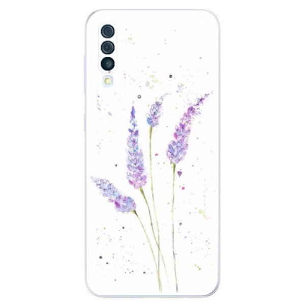 Silikonové odolné pouzdro iSaprio - Lavender na mobil Samsung Galaxy A50 (Silikonový kryt, obal, pouzdro iSaprio - Lavender na mobilní telefon Samsung Galaxy A50)