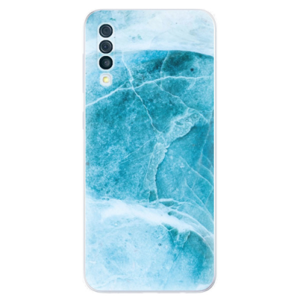 Silikonové odolné pouzdro iSaprio - Blue Marble na mobil Samsung Galaxy A50 (Silikonový kryt, obal, pouzdro iSaprio - Blue Marble na mobilní telefon Samsung Galaxy A50)