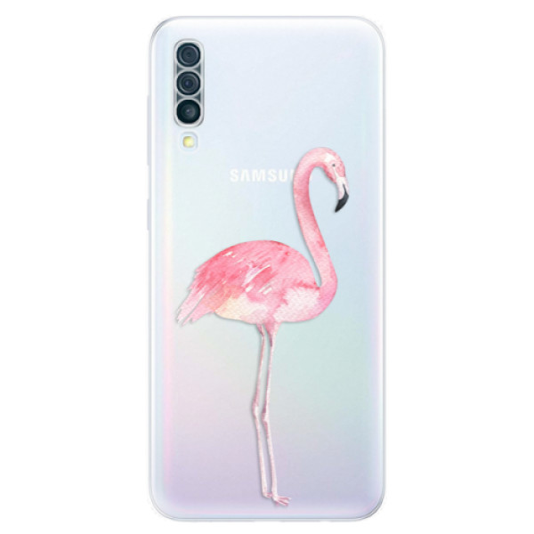 Odolné silikonové pouzdro iSaprio - Flamingo 01 - Samsung Galaxy A50