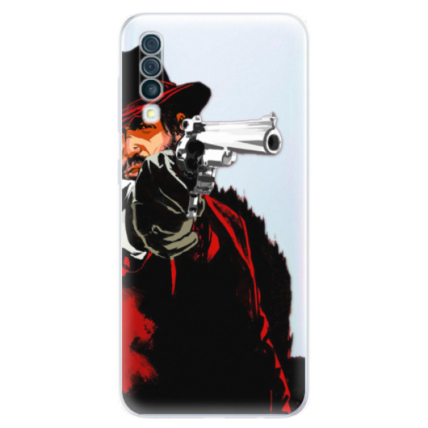Odolné silikonové pouzdro iSaprio - Red Sheriff - Samsung Galaxy A50