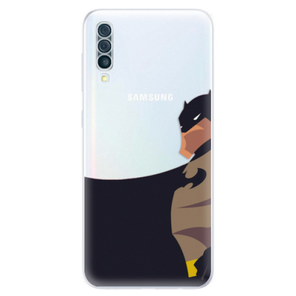 Odolné silikonové pouzdro iSaprio - BaT Comics - Samsung Galaxy A50