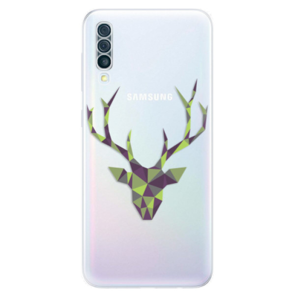 Odolné silikonové pouzdro iSaprio - Deer Green - Samsung Galaxy A50