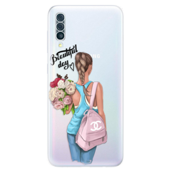 Silikonové odolné pouzdro iSaprio - Beautiful Day na mobil Samsung Galaxy A50 (Silikonový kryt, obal, pouzdro iSaprio - Beautiful Day na mobilní telefon Samsung Galaxy A50)