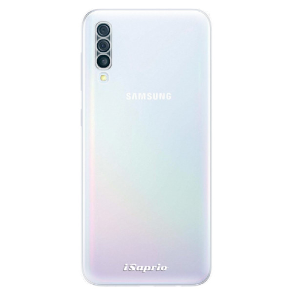 Silikonové odolné pouzdro iSaprio - 4Pure - čiré bez potisku na mobil Samsung Galaxy A50 (Silikonový kryt, obal, pouzdro iSaprio - 4Pure - čiré bez potisku na mobilní telefon Samsung Galaxy A50)